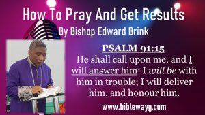 How to pray and get results is a key component in the prayer-life of the believer. Bishop Edward Brink will show you the scriptural keys unveiling the way that God respond to our prayers.