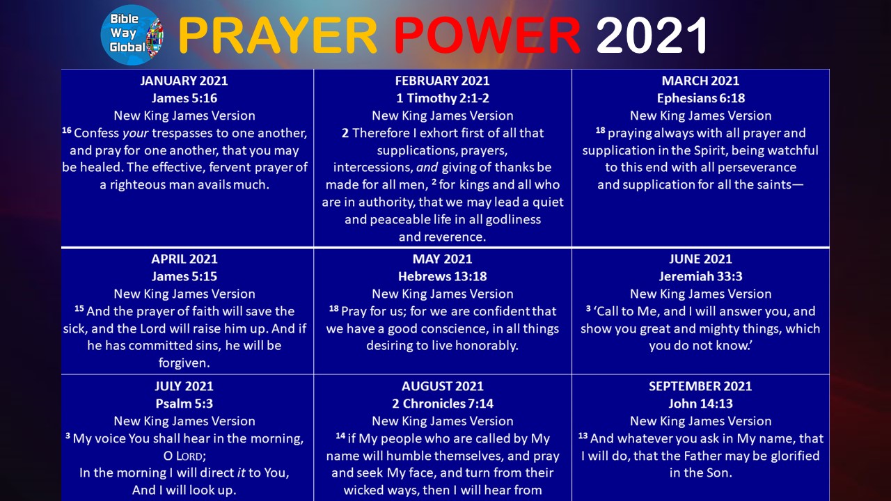 Prayer Power 2021