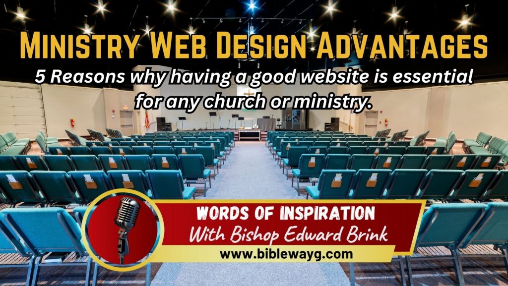 Ministry Web Design Advantages